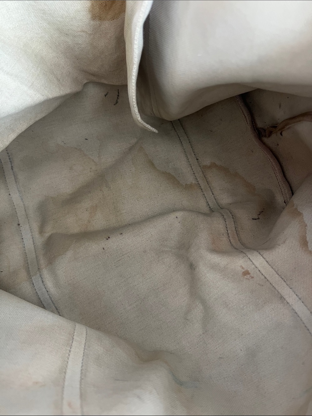 Gucci GG Canvas Tote with Brown Trim - Picture 8 of 13